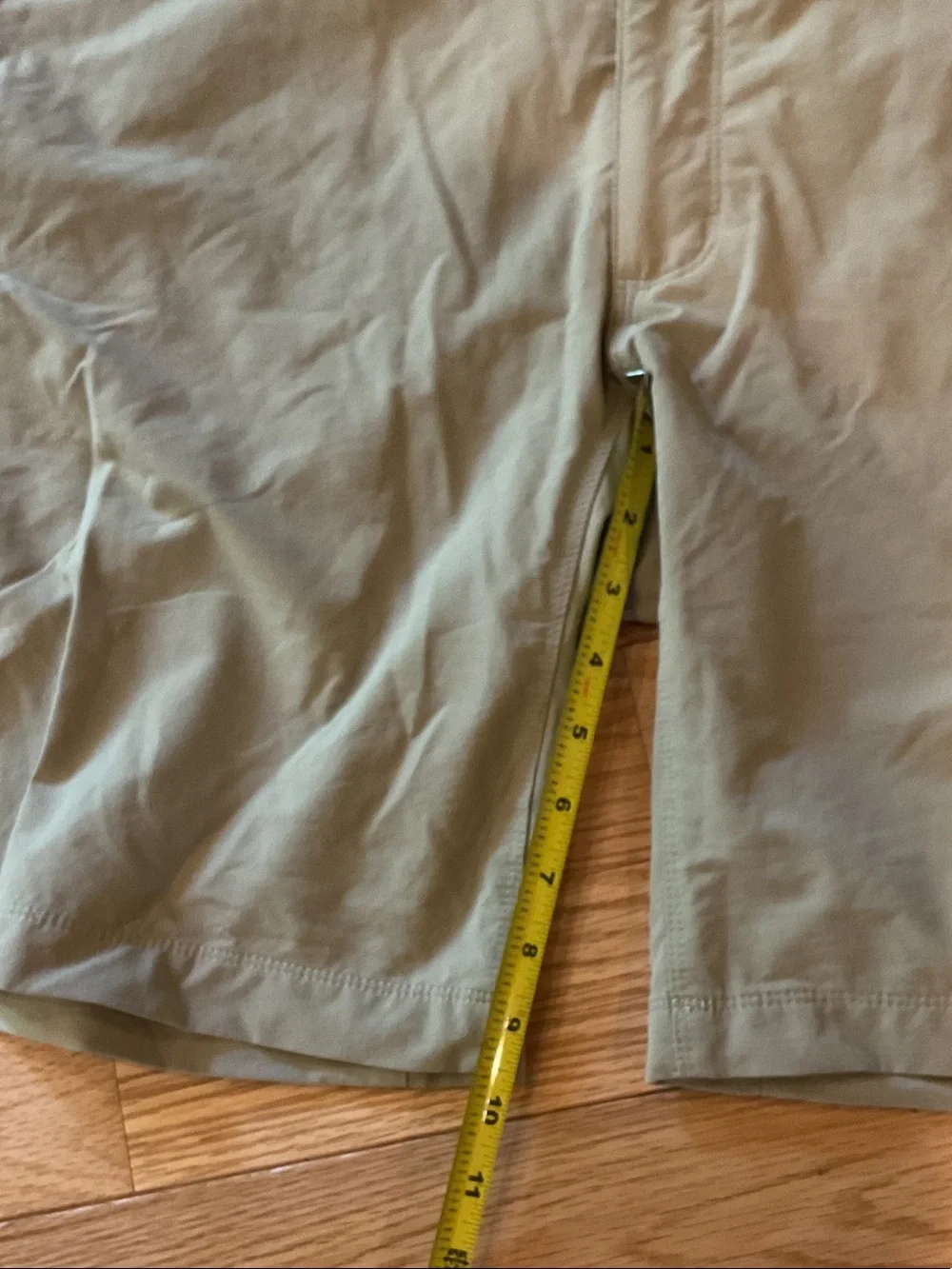 The North Face Men’s Khaki Hiking Shorts 10” inseam sz 40 sport Gorpcore travel